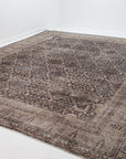 10'5 x 12'9 | Extra Large Dark Vintage Rug | L-3092