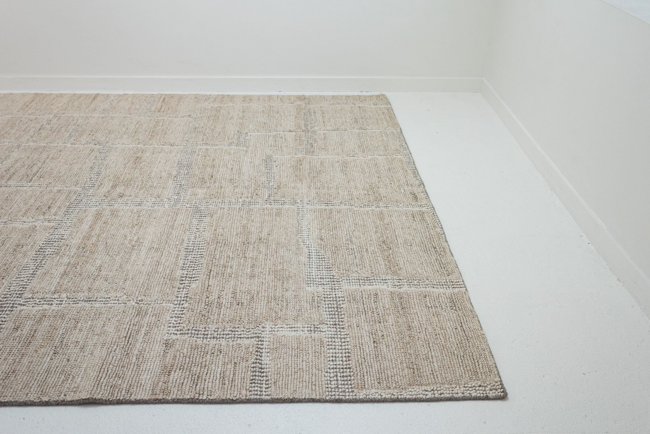 8&#39;6 x 11&#39;4 | Extra Large Chunky Wool Rug  | L-3144