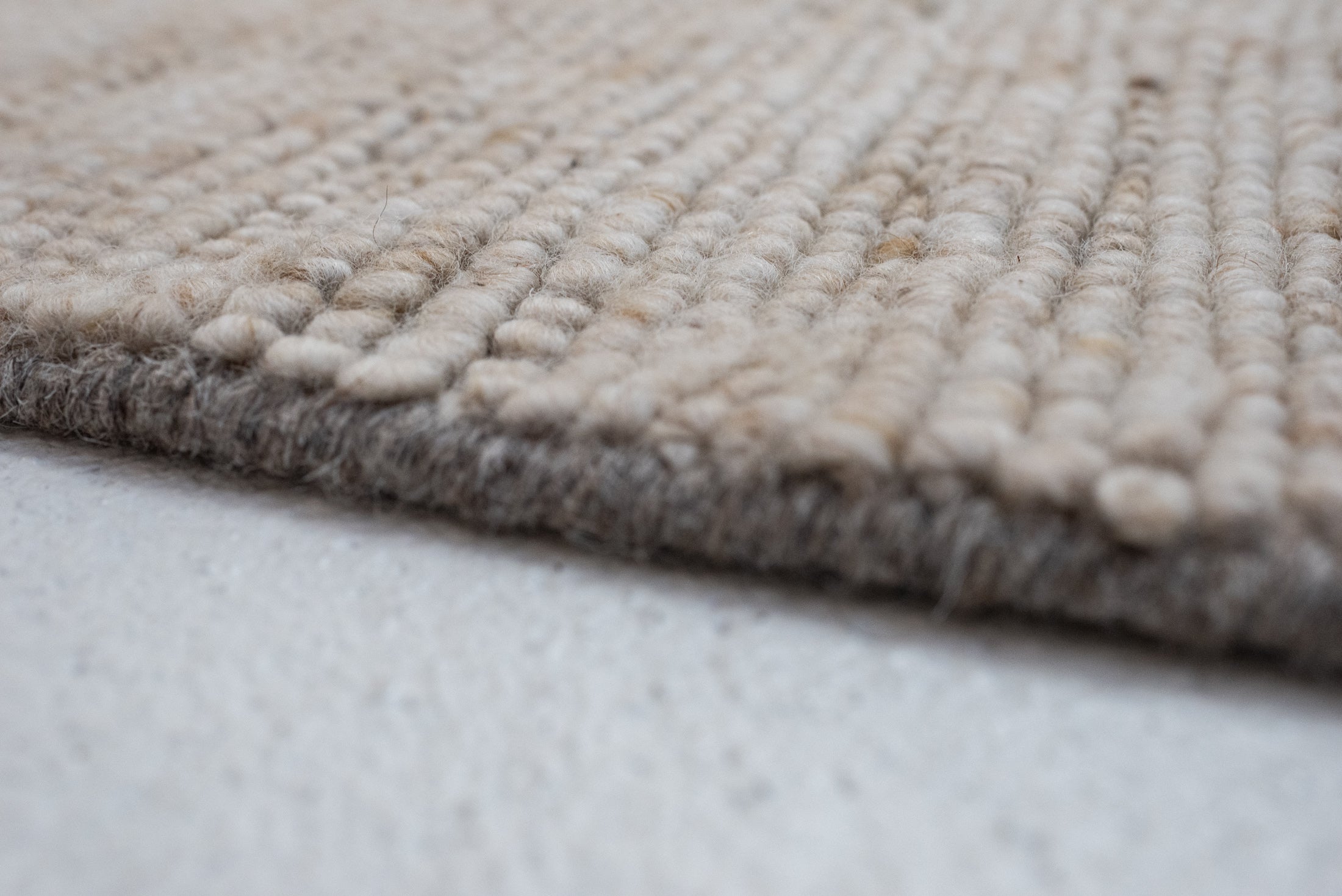 8&#39;6 x 11&#39;4 | Extra Large Chunky Wool Rug  | L-3144