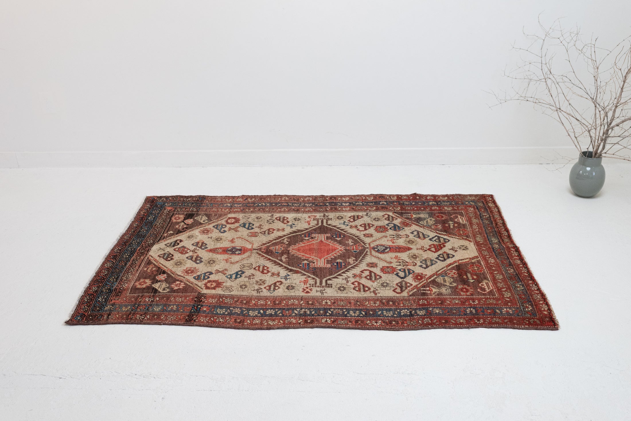 3&#39;7 x 5&#39;6 | 1930s Vintage Hamadan Rug | Designers CE-W-1959