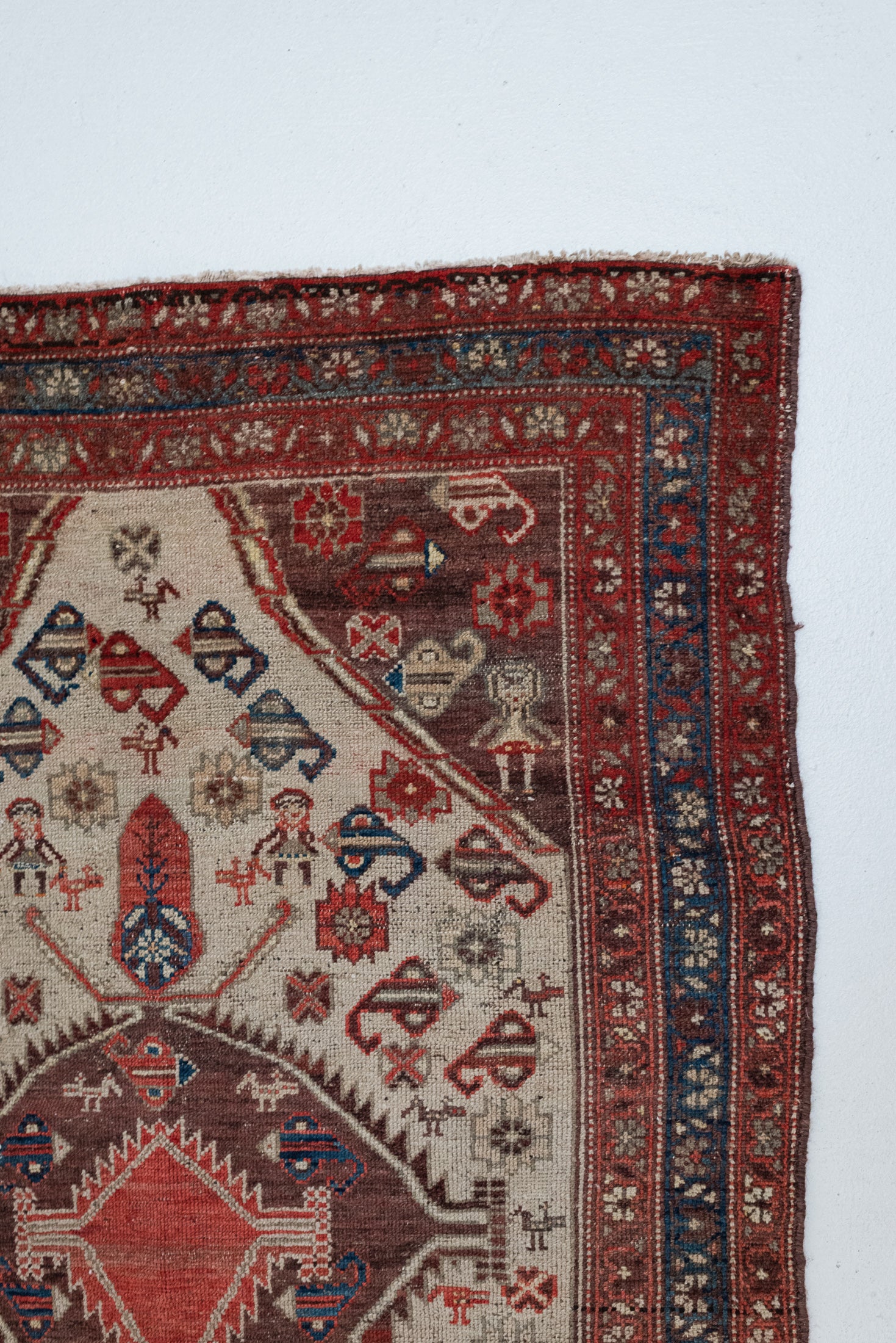 3&#39;7 x 5&#39;6 | 1930s Vintage Hamadan Rug | Designers CE-W-1959