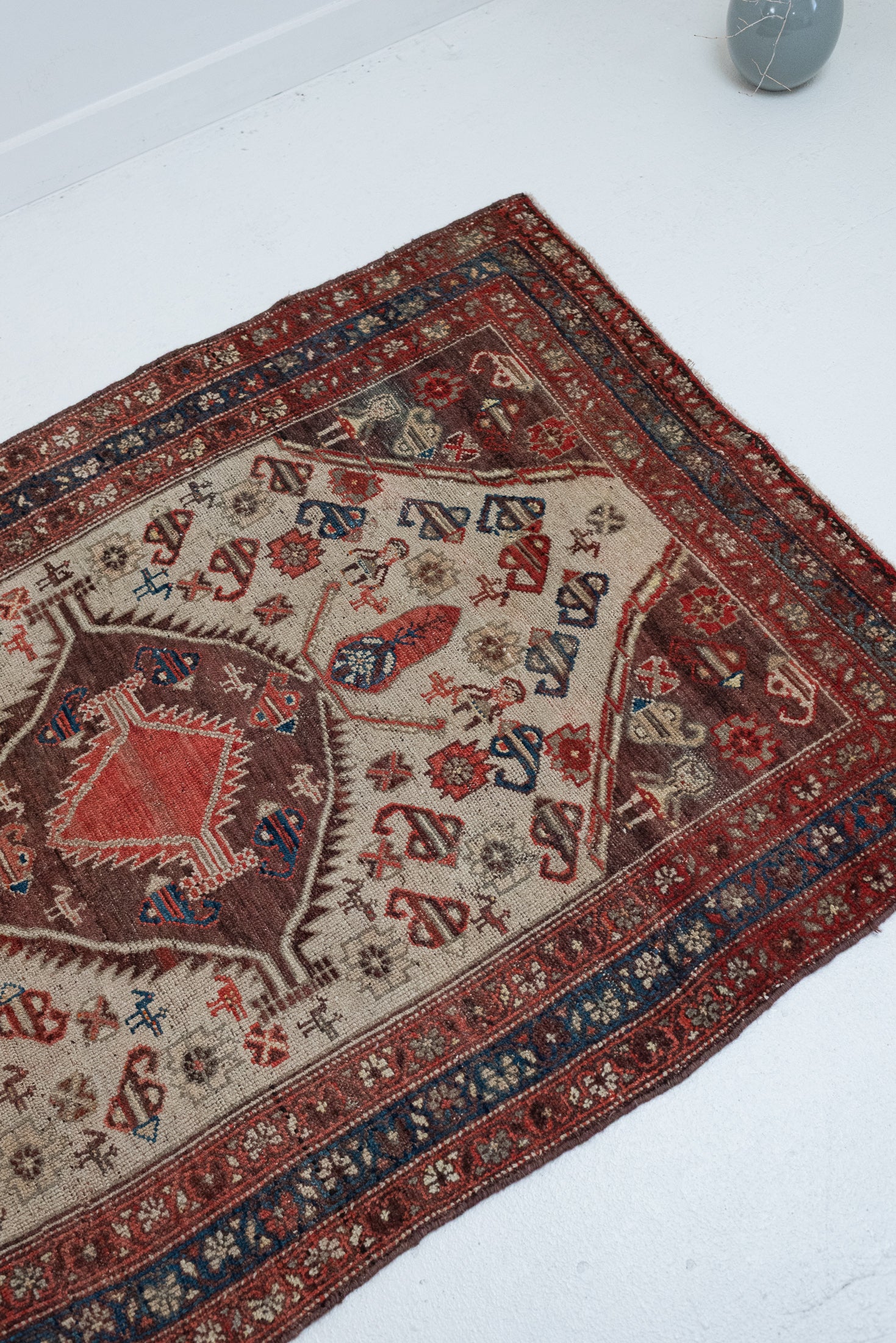 3&#39;7 x 5&#39;6 | 1930s Vintage Hamadan Rug | Designers CE-W-1959