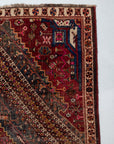 5'9 x 7'10 | Colorful Vintage Hamadan Rug | A-3196