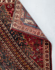 5'9 x 7'10 | Colorful Vintage Hamadan Rug | A-3196