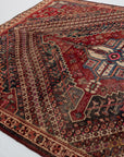 5'9 x 7'10 | Colorful Vintage Hamadan Rug | A-3196