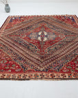 5'9 x 7'10 | Colorful Vintage Hamadan Rug | A-3196