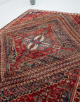 5'9 x 7'10 | Colorful Vintage Hamadan Rug | A-3196