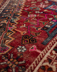5'9 x 7'10 | Colorful Vintage Hamadan Rug | A-3196