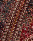 5'9 x 7'10 | Colorful Vintage Hamadan Rug | A-3196