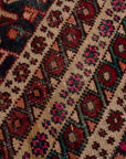 5'9 x 7'10 | Colorful Vintage Hamadan Rug | A-3196
