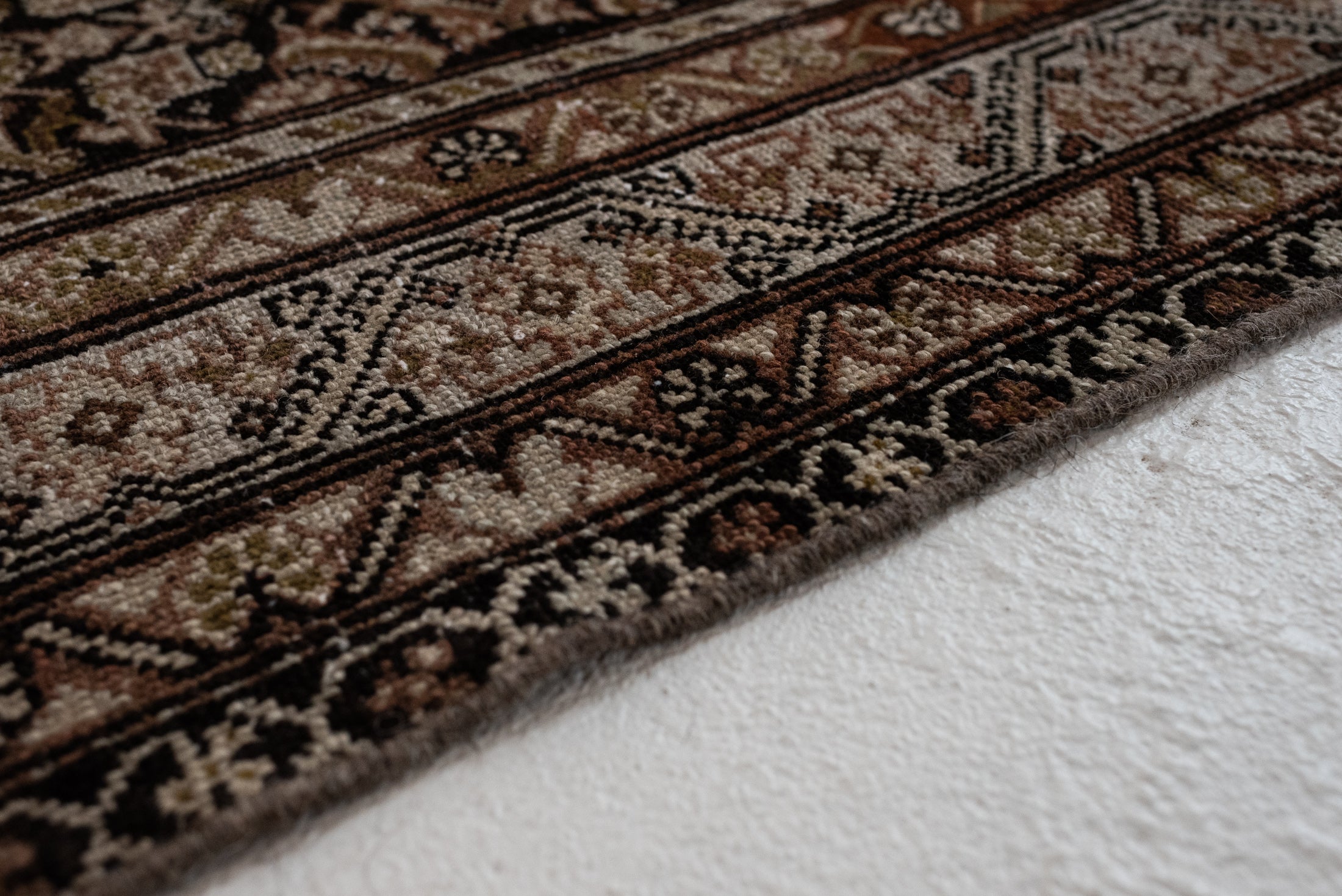 4&#39;10 x 11&#39;4 | Wide Malayer Vintage Runner | R-3282