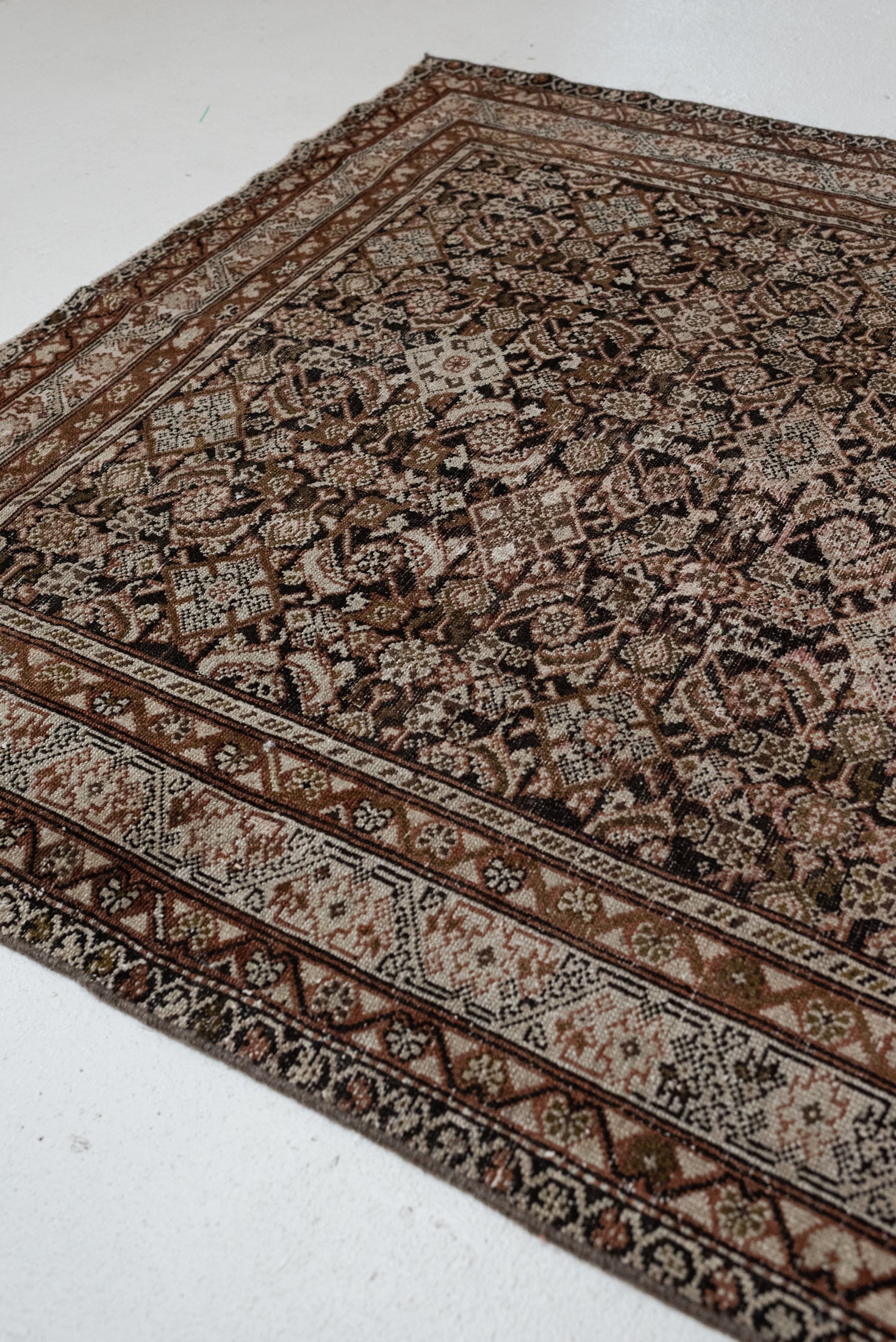4&#39;10 x 11&#39;4 | Wide Malayer Vintage Runner | R-3282