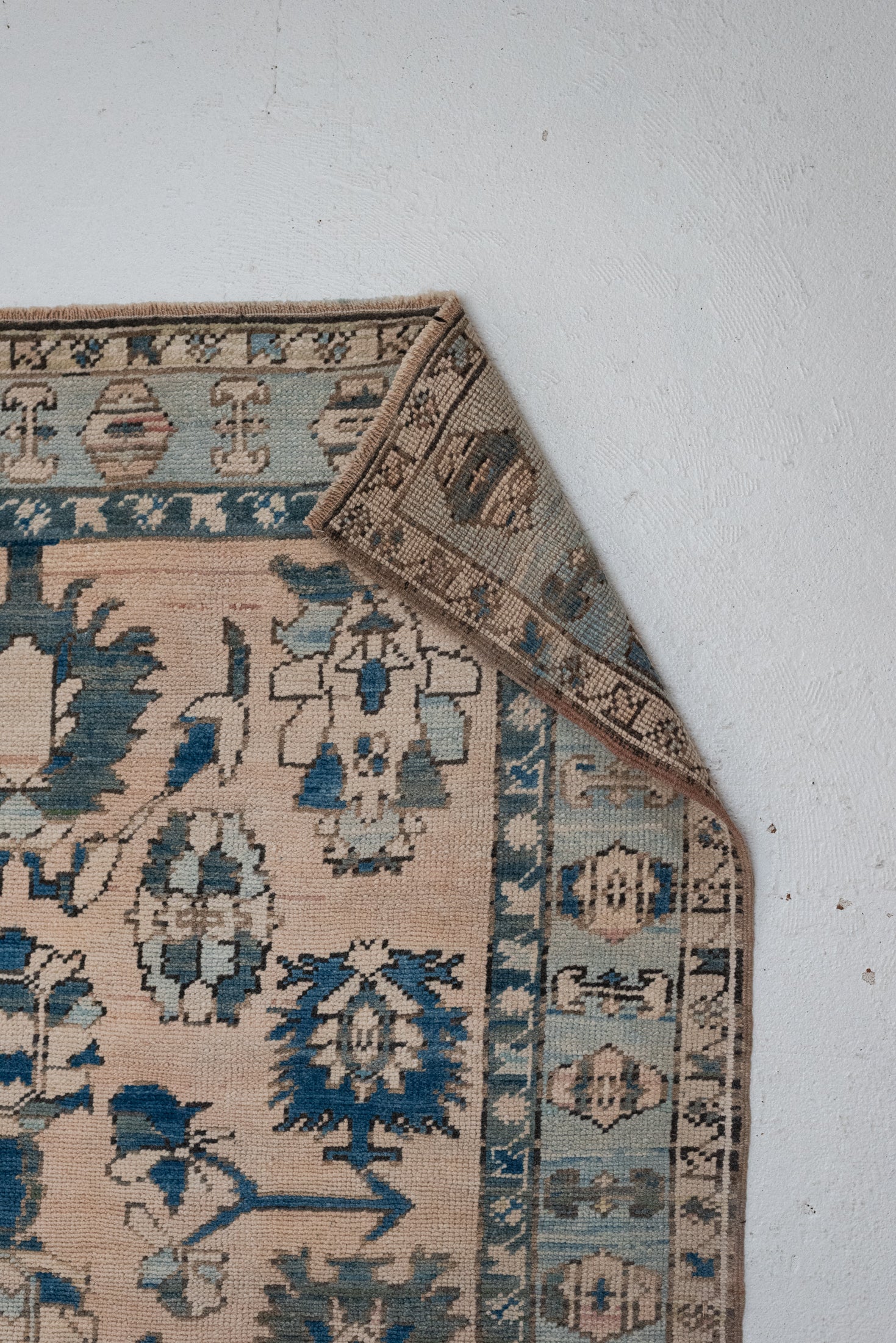 4&#39;5 x 7&#39;0 | 1970s Medium Oushak Scatter Rug | CE-W-3248
