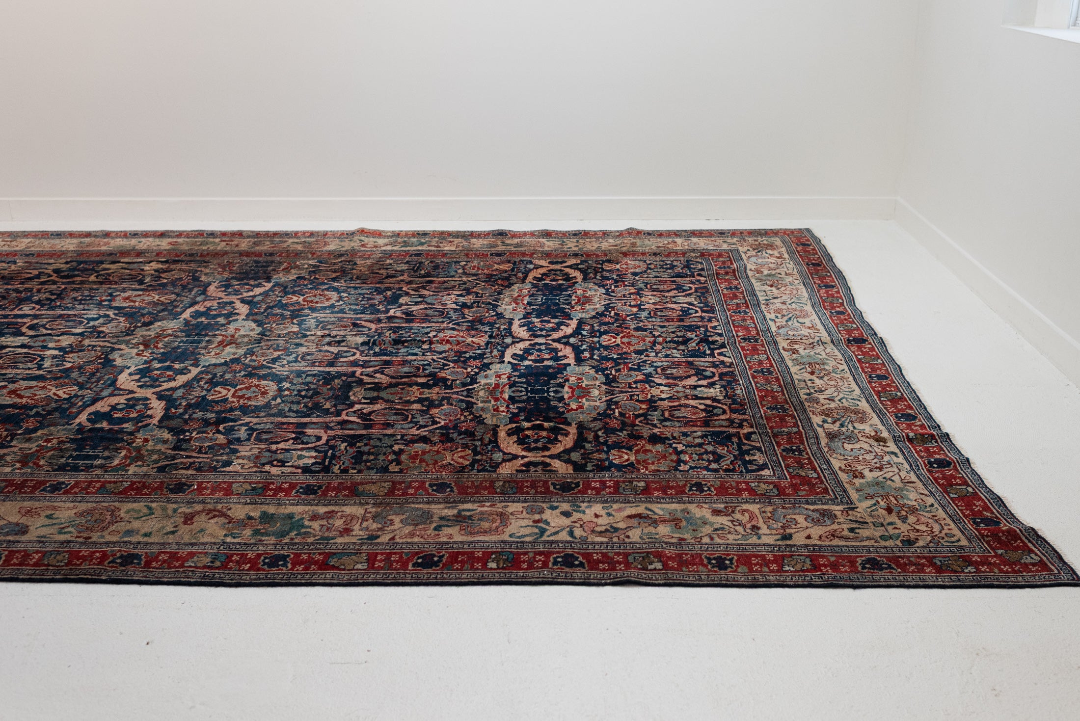 8&#39;5 x 12&#39;1 | Large Antique Tabriz |  M-3284