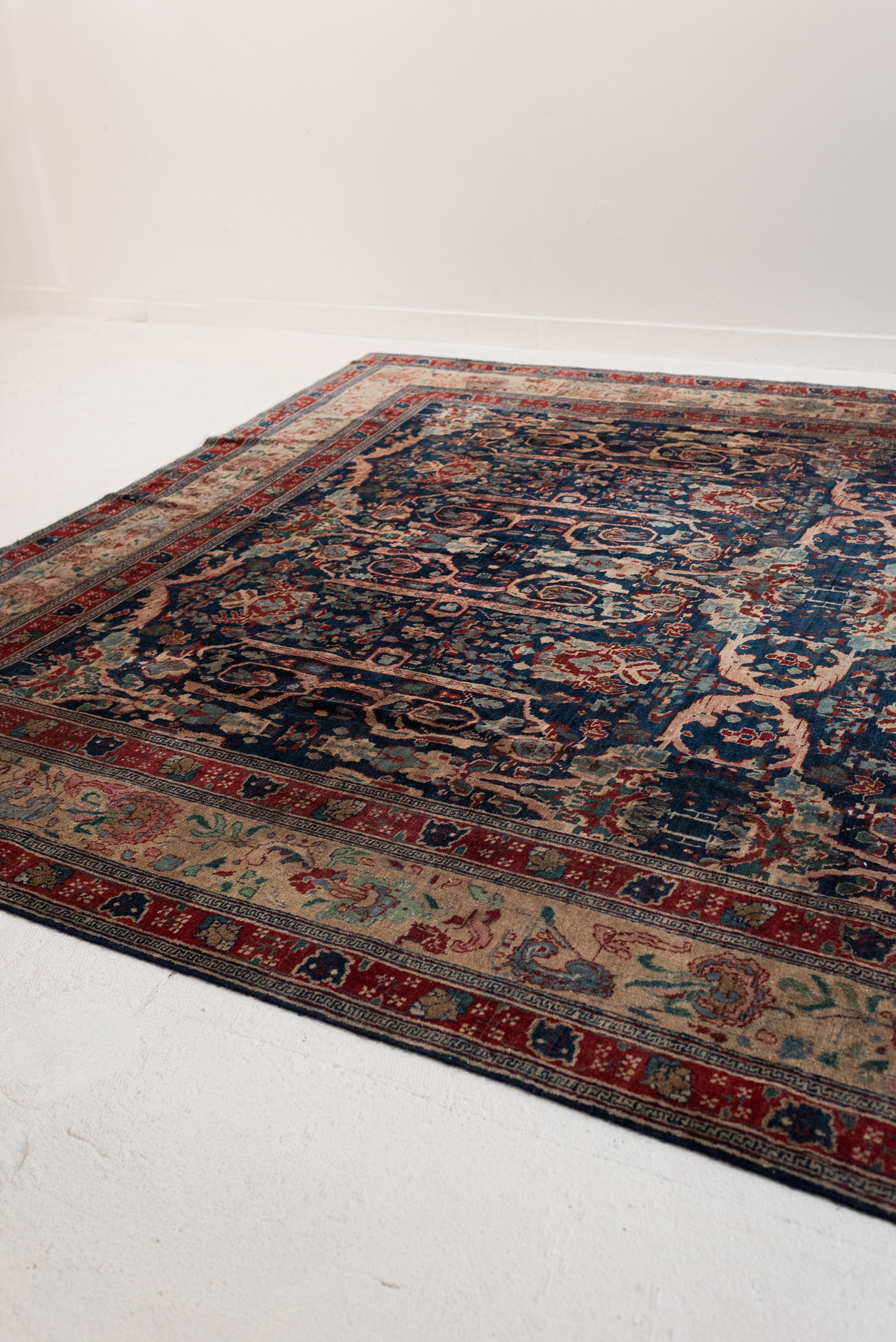 8&#39;5 x 12&#39;1 | Large Antique Tabriz |  M-3284