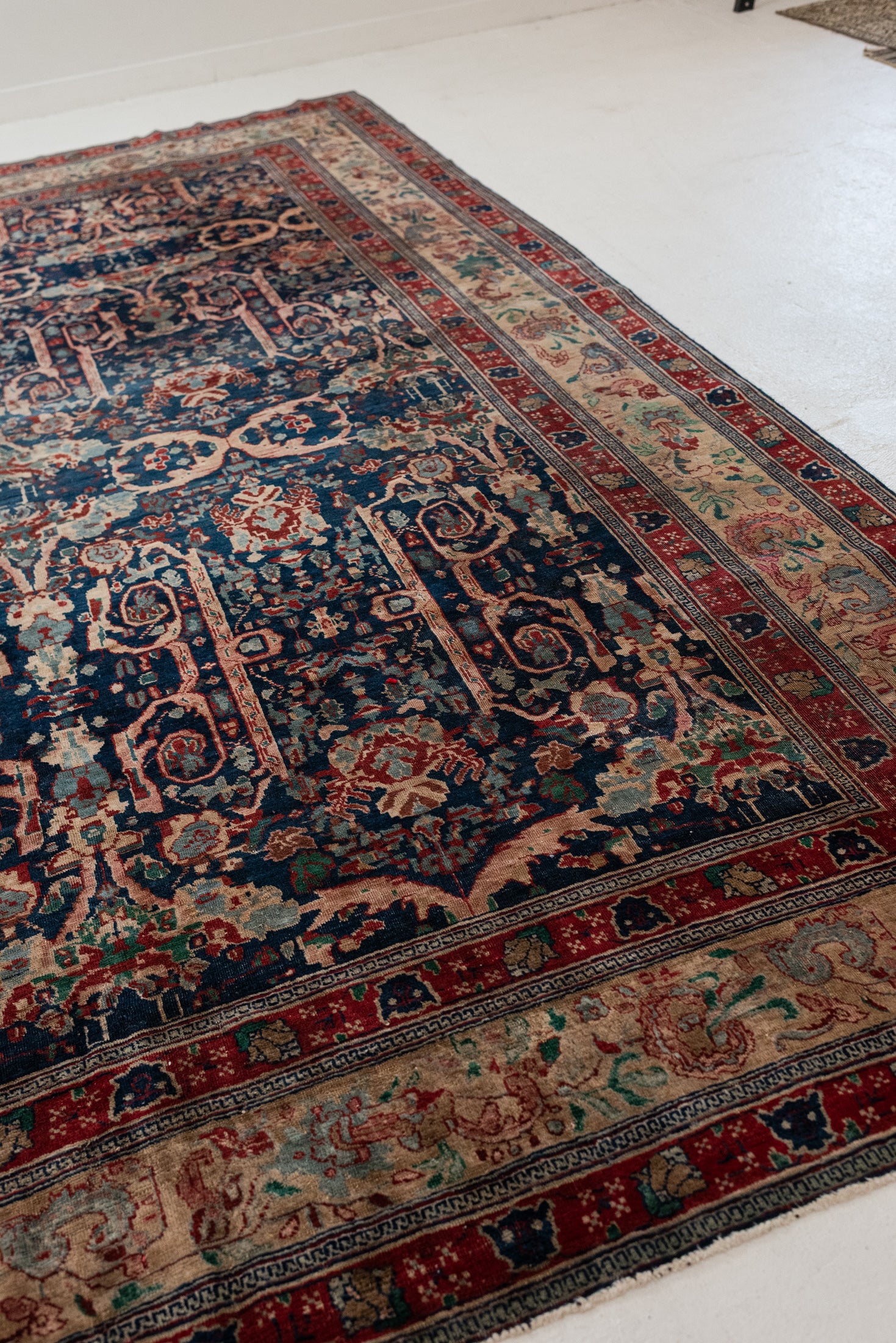 8&#39;5 x 12&#39;1 | Large Antique Tabriz |  M-3284