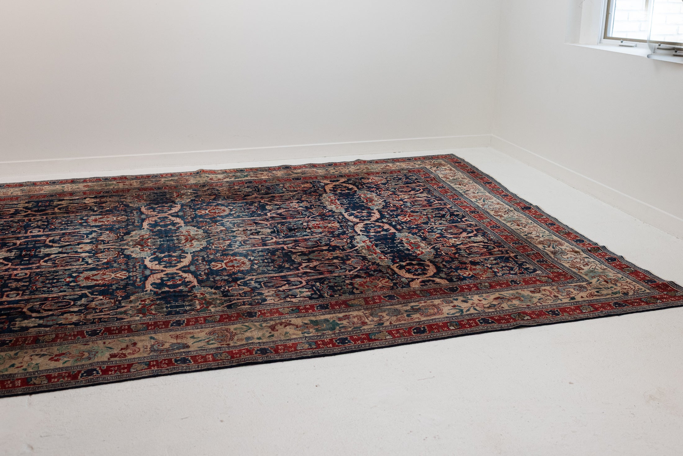 8&#39;5 x 12&#39;1 | Large Antique Tabriz |  M-3284