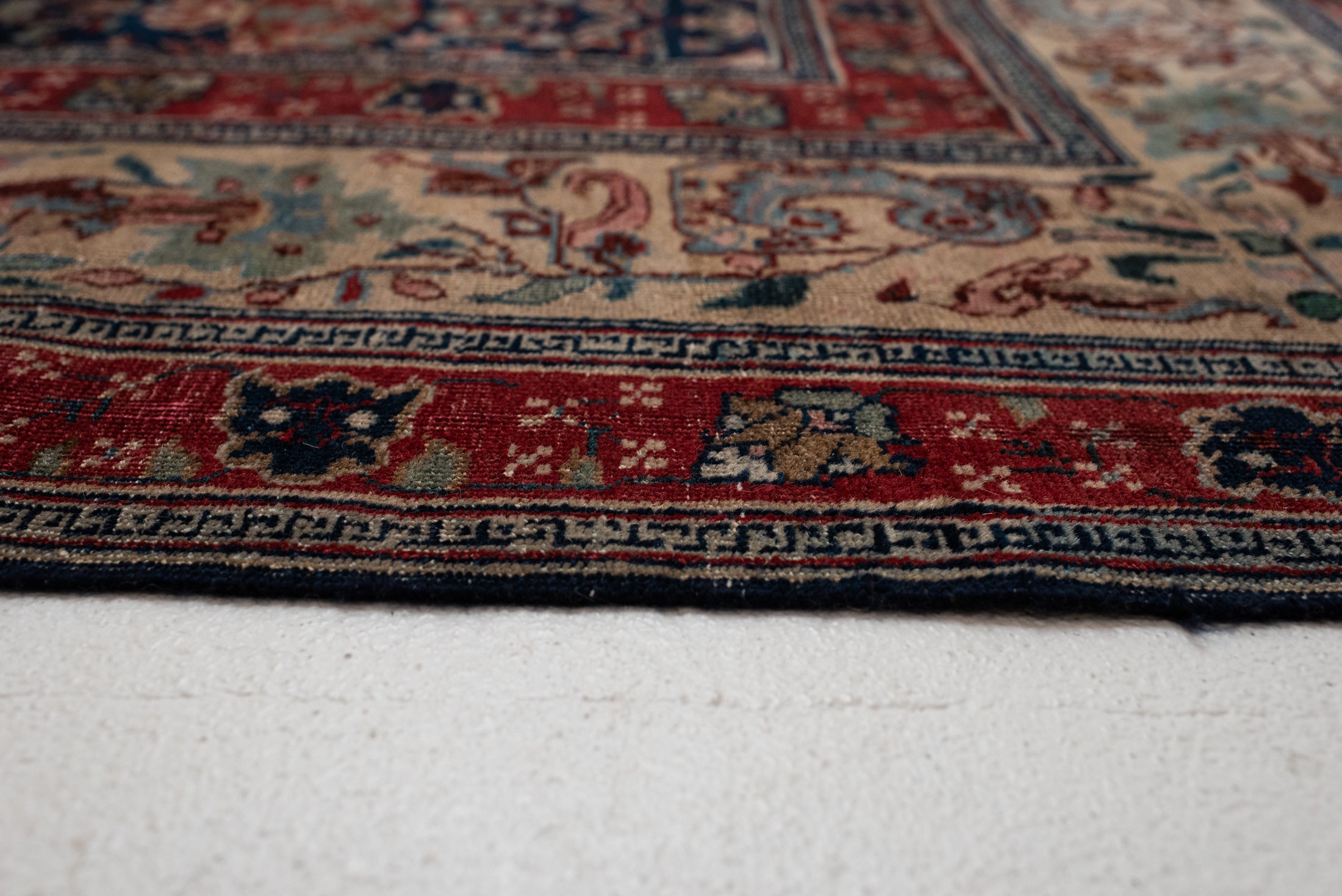 8&#39;5 x 12&#39;1 | Large Antique Tabriz |  M-3284