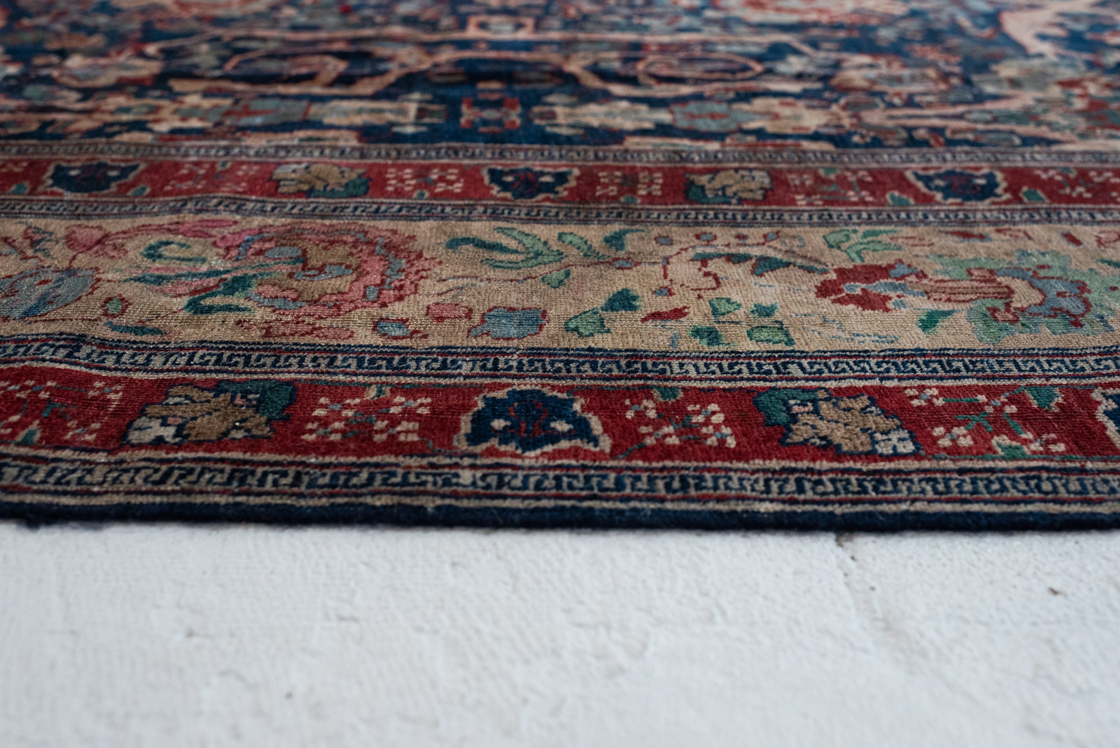 8&#39;5 x 12&#39;1 | Large Antique Tabriz |  M-3284
