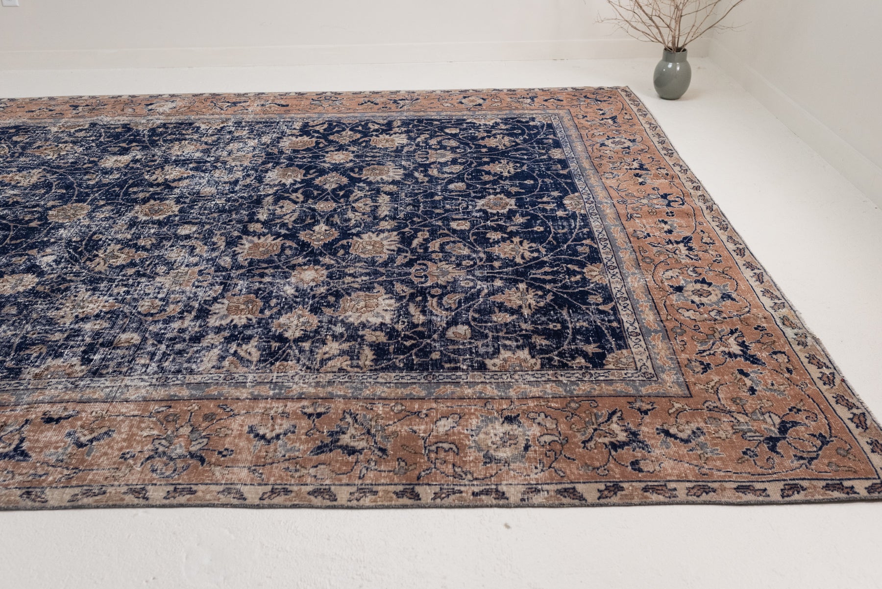 8&#39;6 x 13&#39;11 | Extra Large Regal Oushak Rug | M-2754