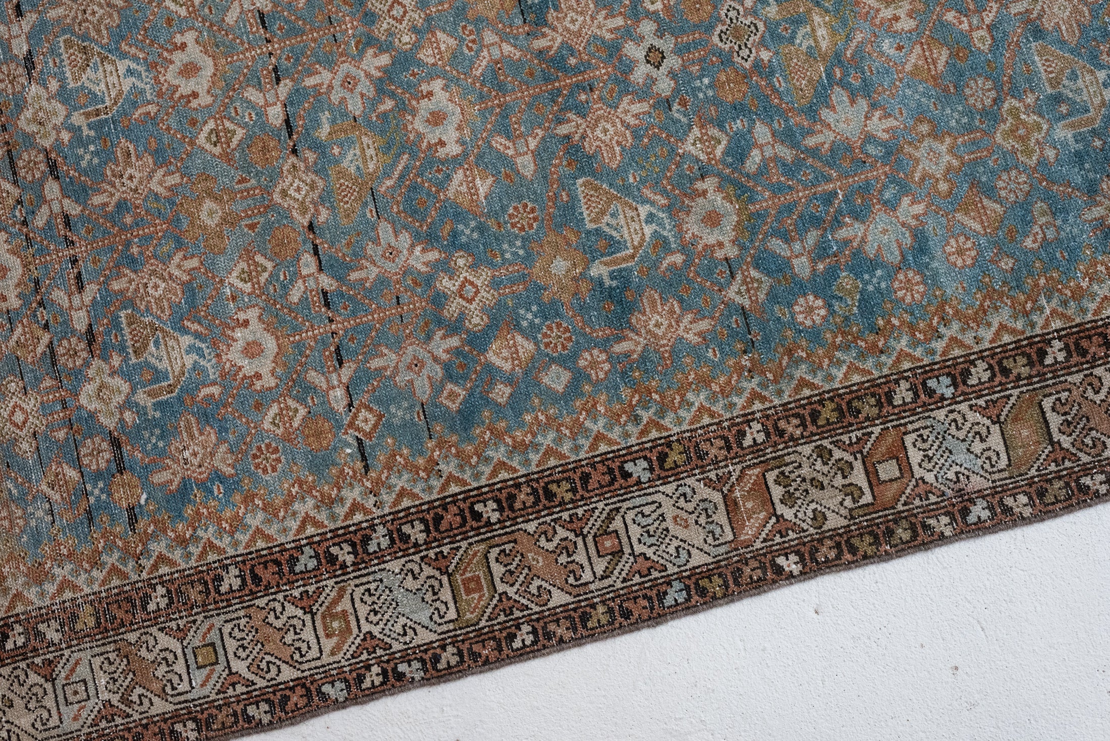 4&#39;3 x 8&#39;0 | Vintage Malayer Scatter Rug | W-3288