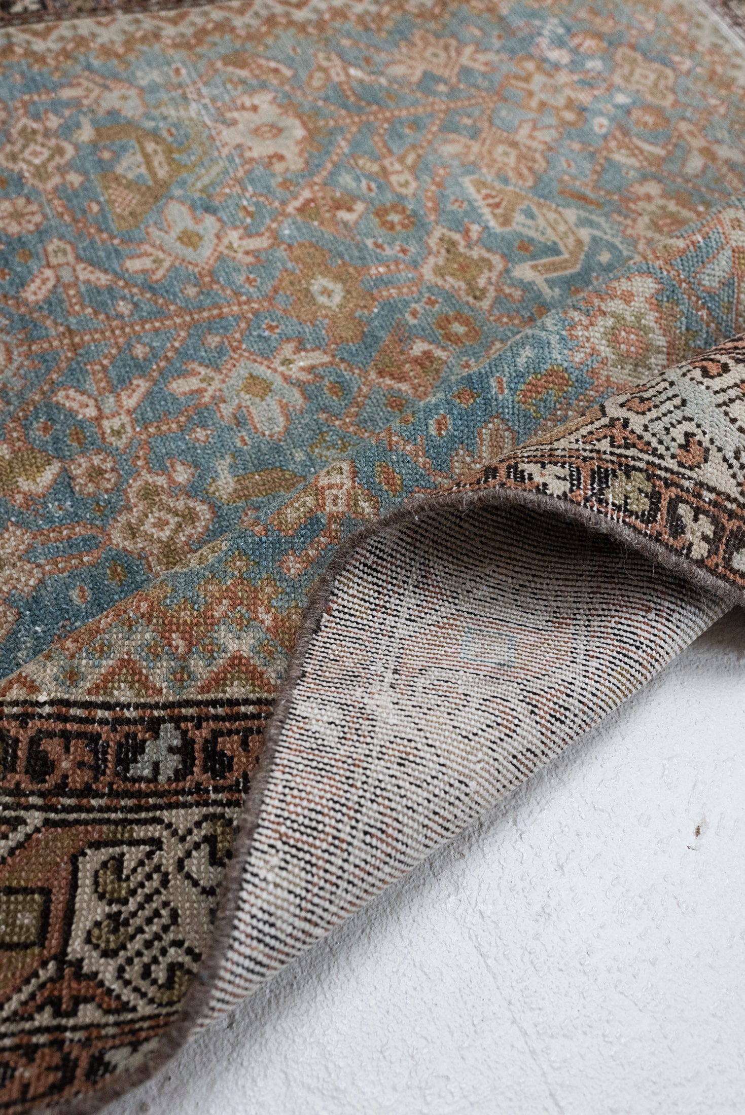 4&#39;3 x 8&#39;0 | Vintage Malayer Scatter Rug | W-3288
