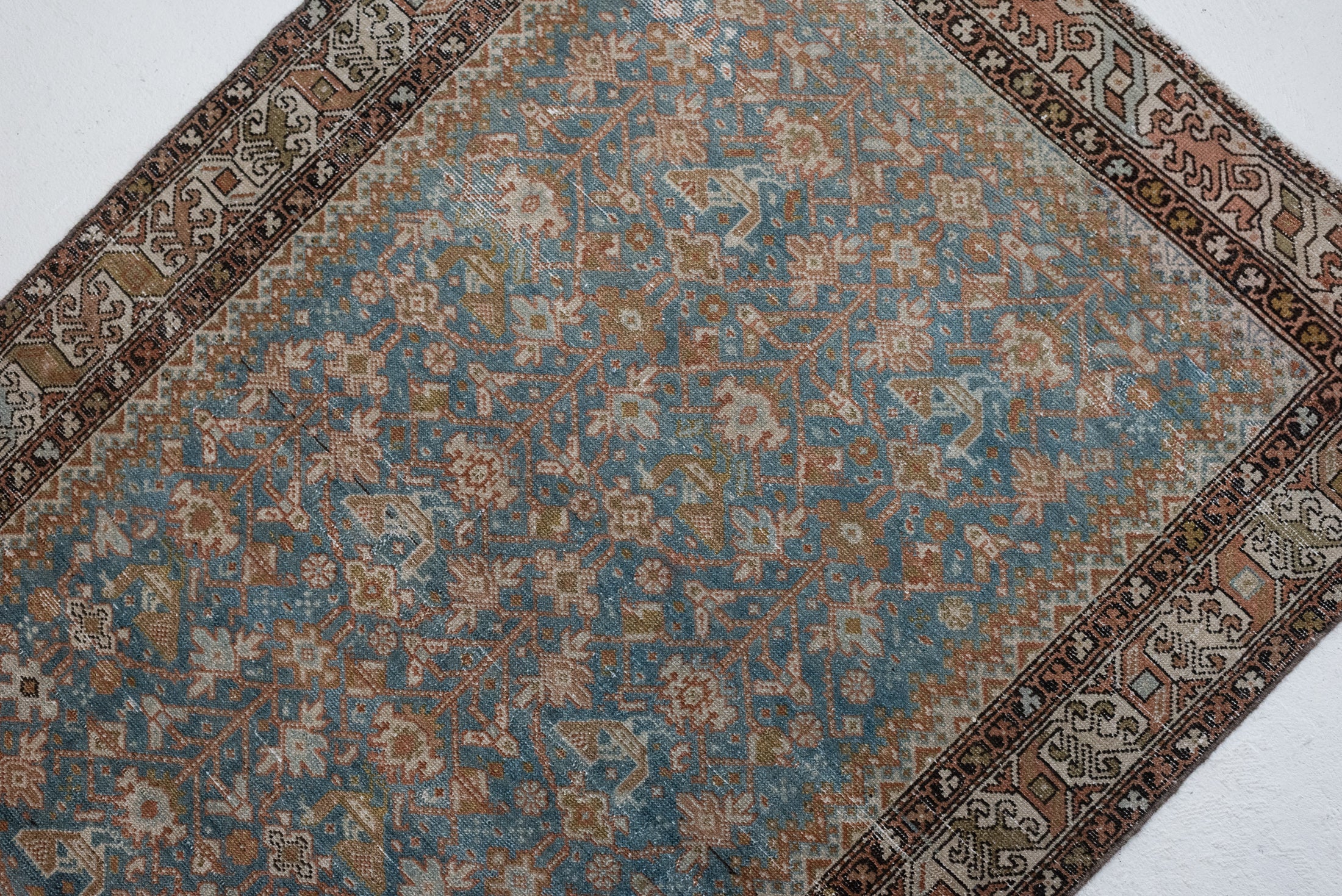 4&#39;3 x 8&#39;0 | Vintage Malayer Scatter Rug | W-3288