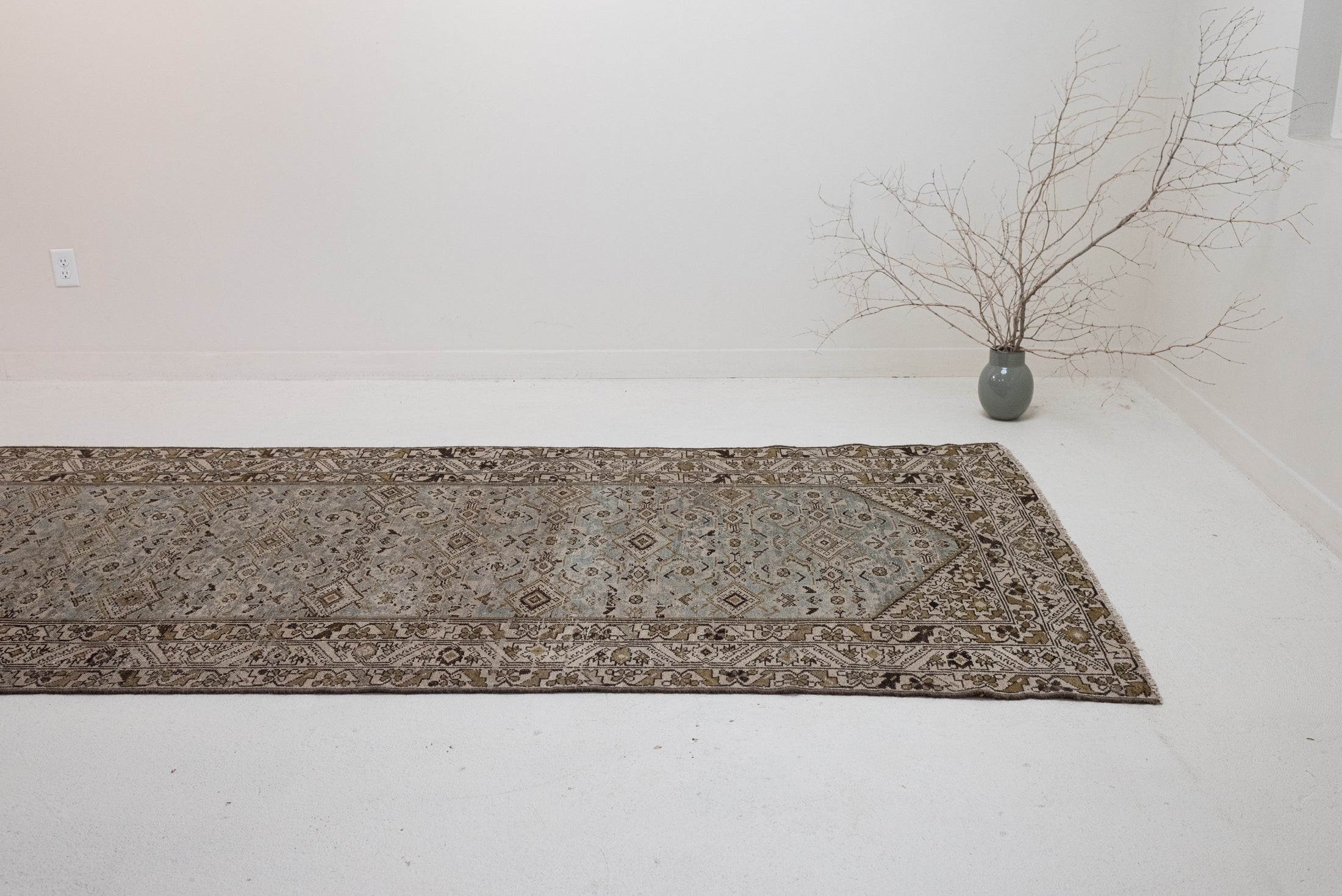 RESERVED SWW | 4&#39;6 x 11&#39;8 | Beautiful Wide Malayer Runner | R-3287