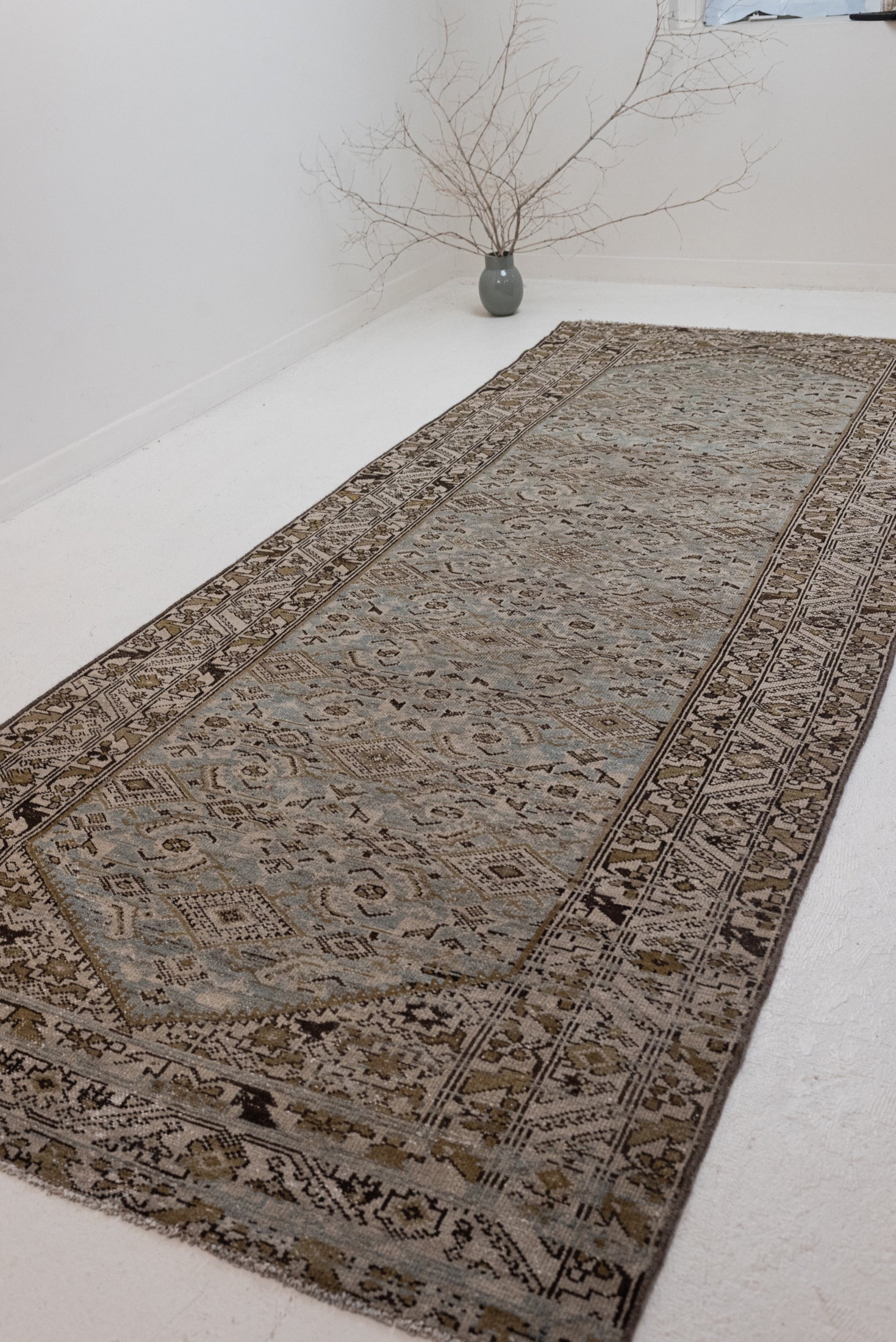 RESERVED SWW | 4&#39;6 x 11&#39;8 | Beautiful Wide Malayer Runner | R-3287