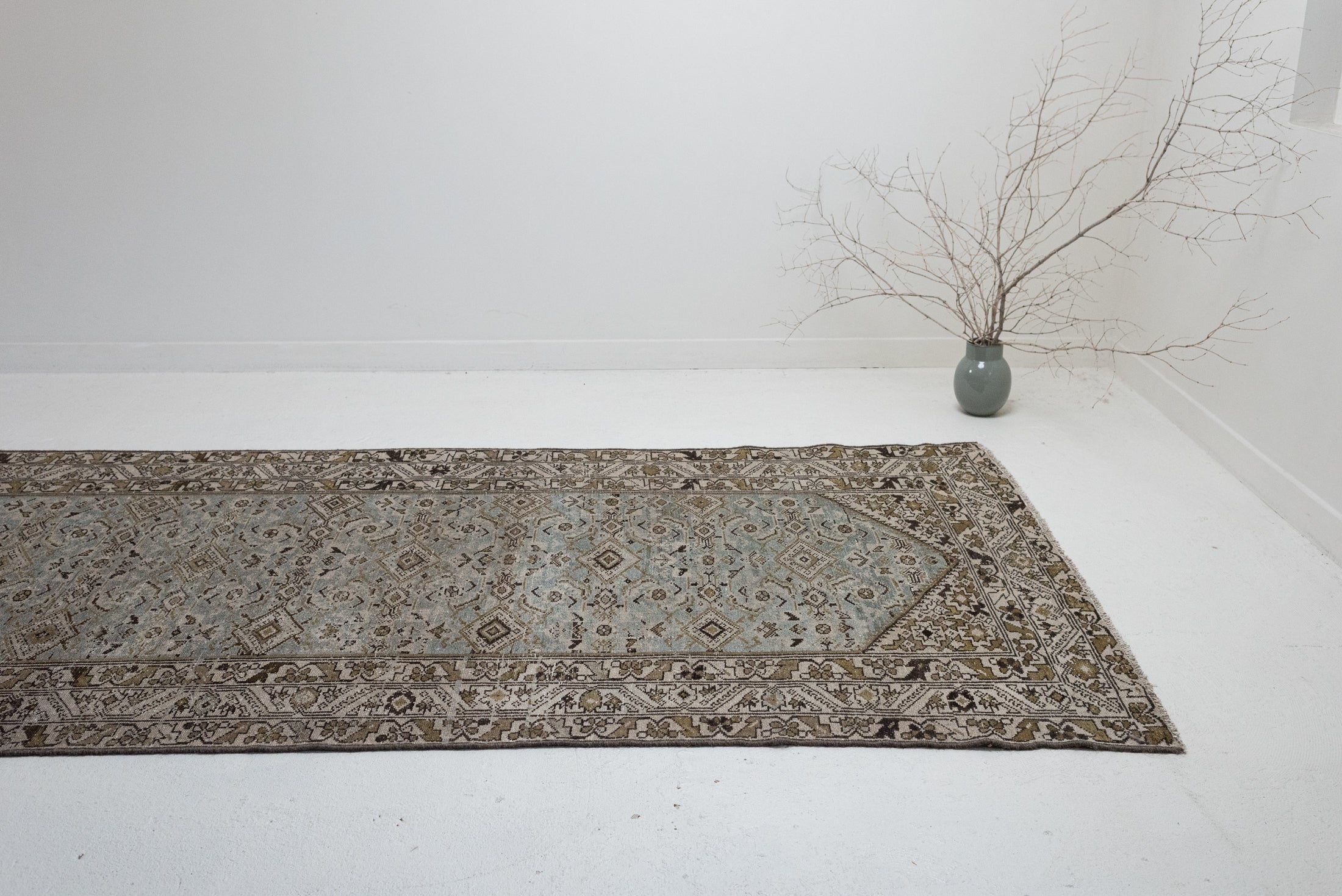 RESERVED SWW | 4&#39;6 x 11&#39;8 | Beautiful Wide Malayer Runner | R-3287