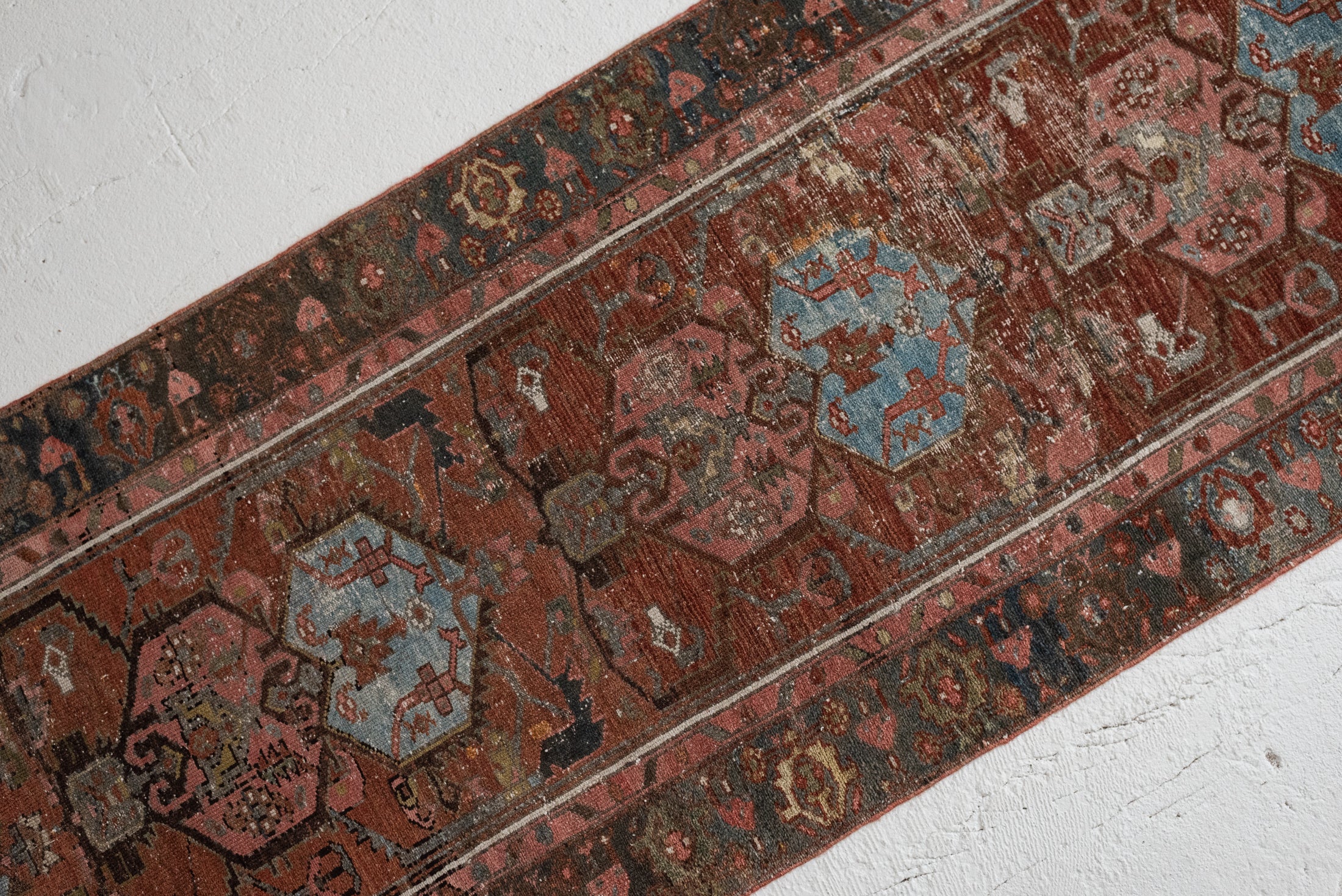 2&#39;7 x 12&#39;1 | Skinny Vintage Malayer Runner | CE-R-3351