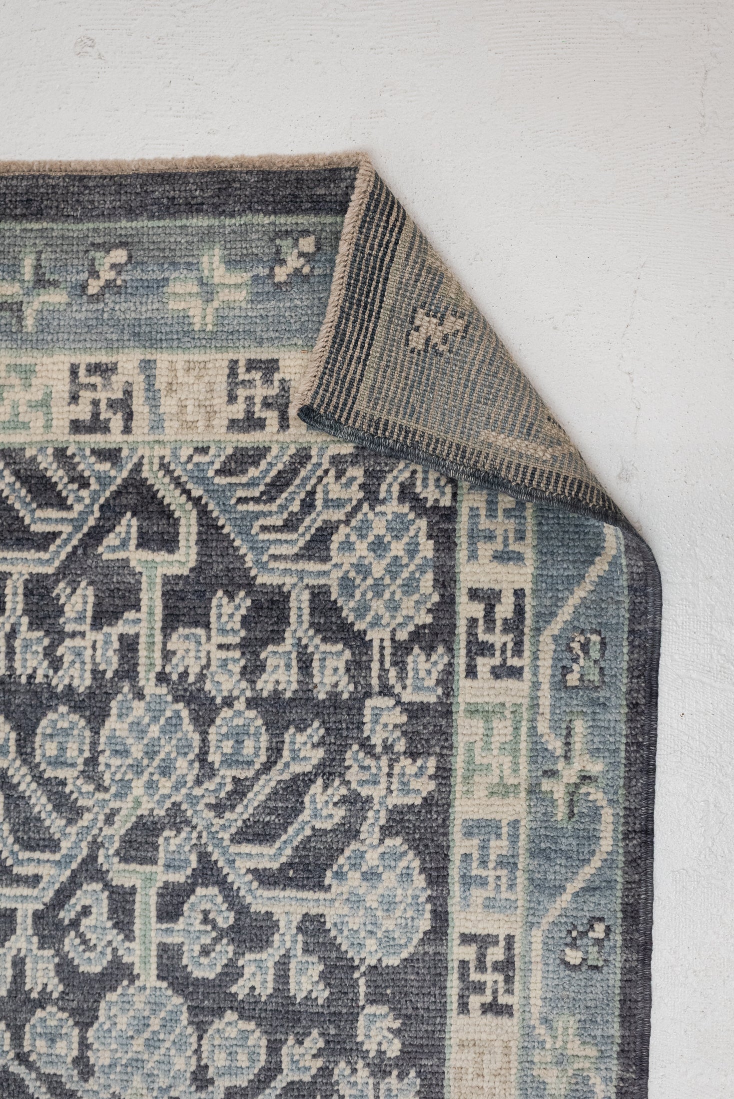 3&#39;2 x 13&#39;0 | Classic Blue Oushak Runner | CE-R-3325