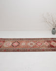 2'10 x 12'3 | Colorful Vintage Runner | R-3518