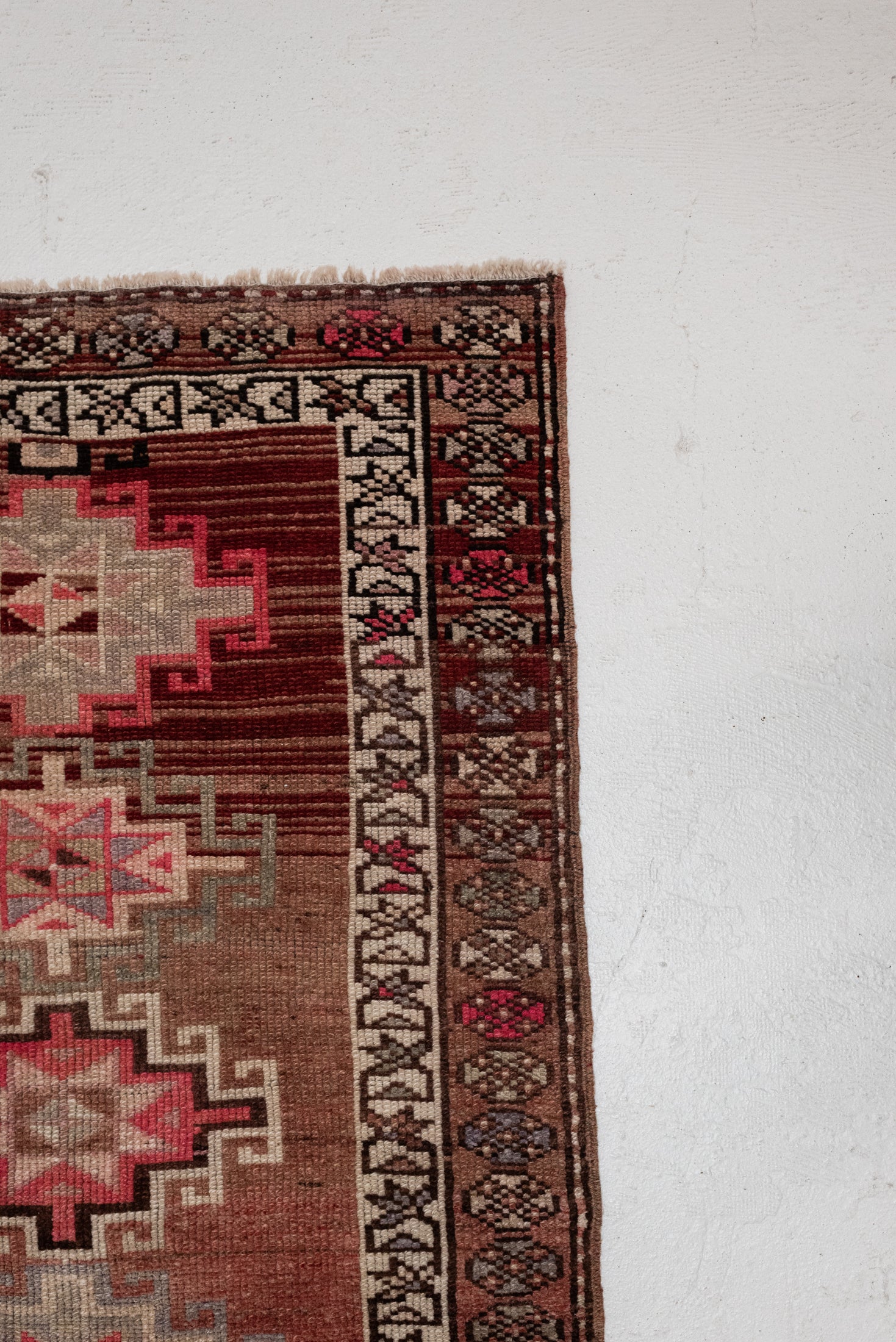 2&#39;10 x 12&#39;3 | Colorful Vintage Runner | R-3518