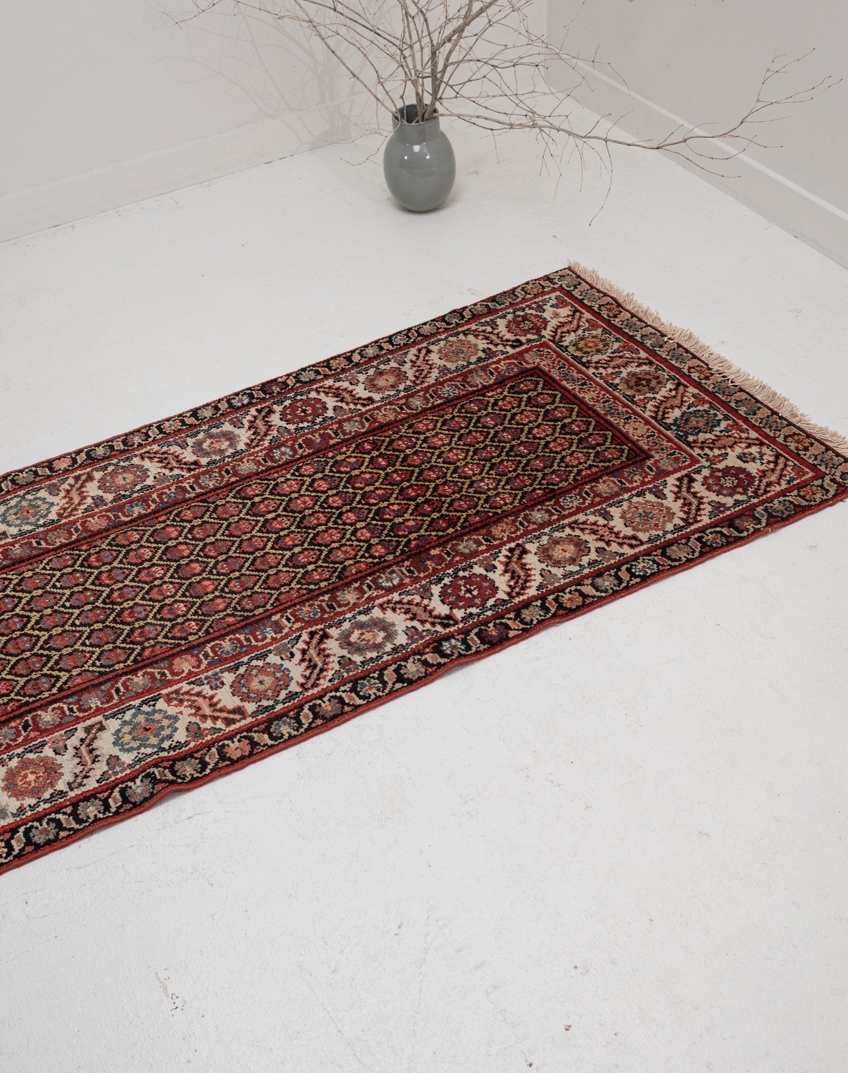 2&#39;10 x 12&#39;5 | Antique Malayer Runner | CE-R-3342