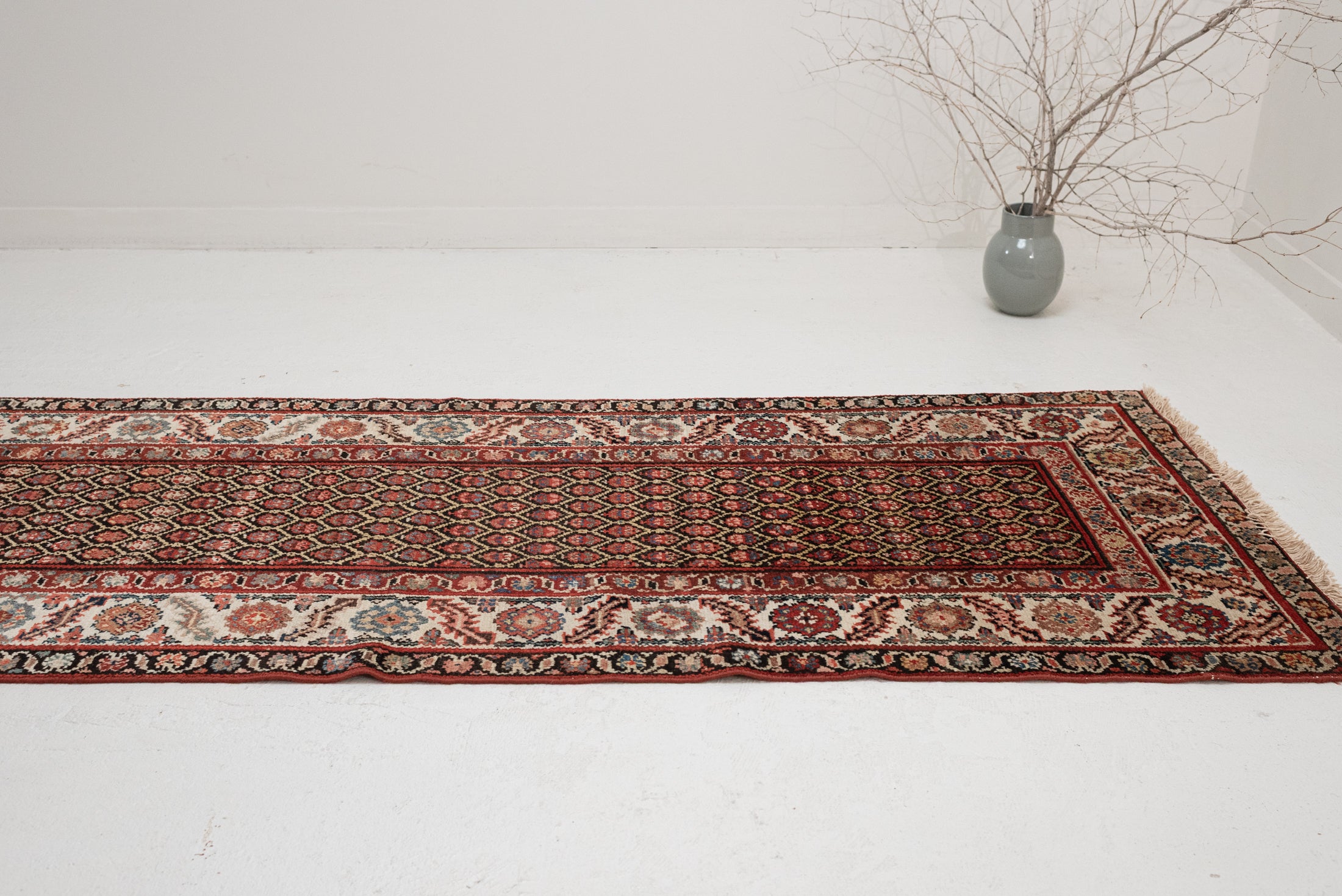 2&#39;10 x 12&#39;5 | Antique Malayer Runner | CE-R-3342