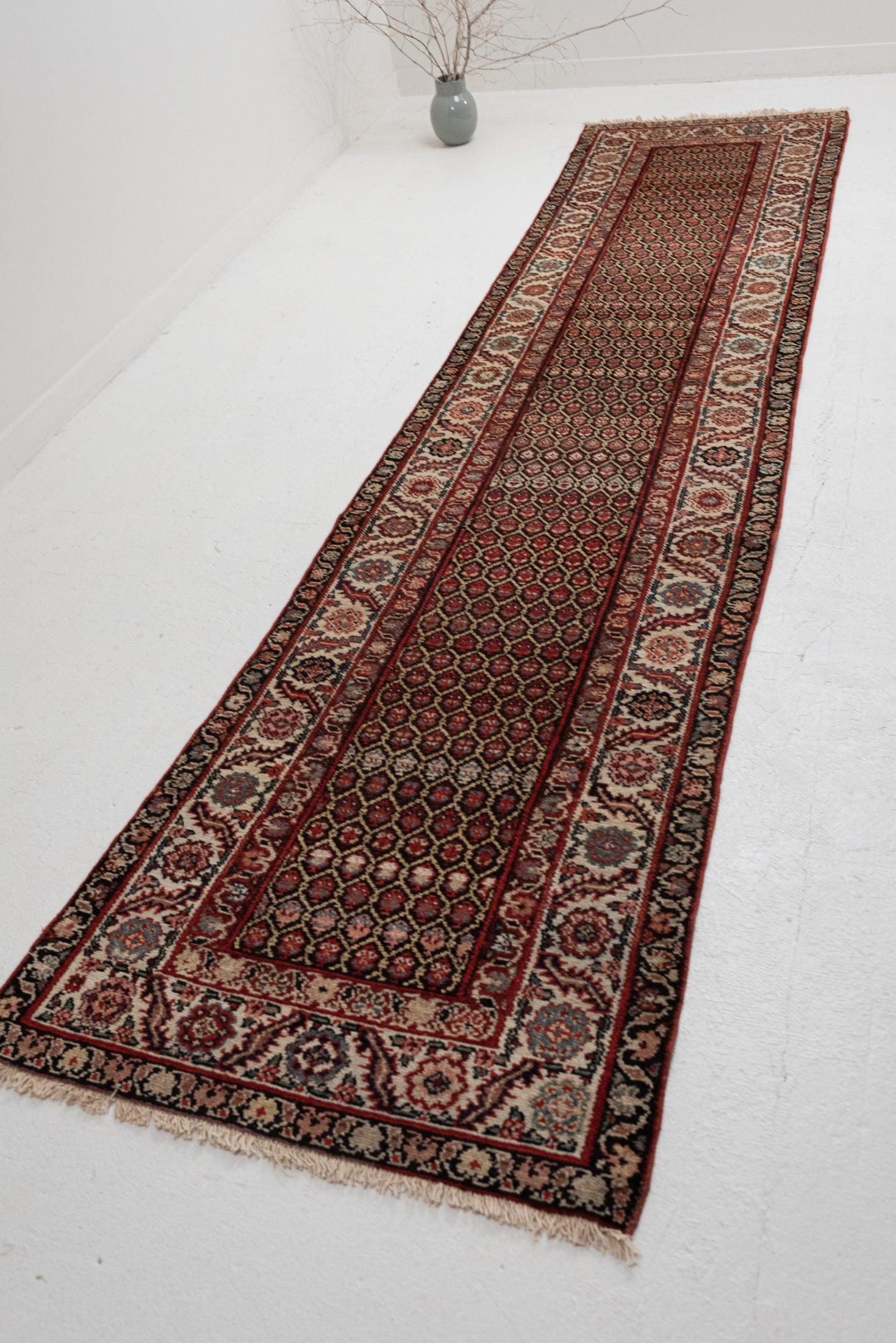 2&#39;10 x 12&#39;5 | Antique Malayer Runner | CE-R-3342