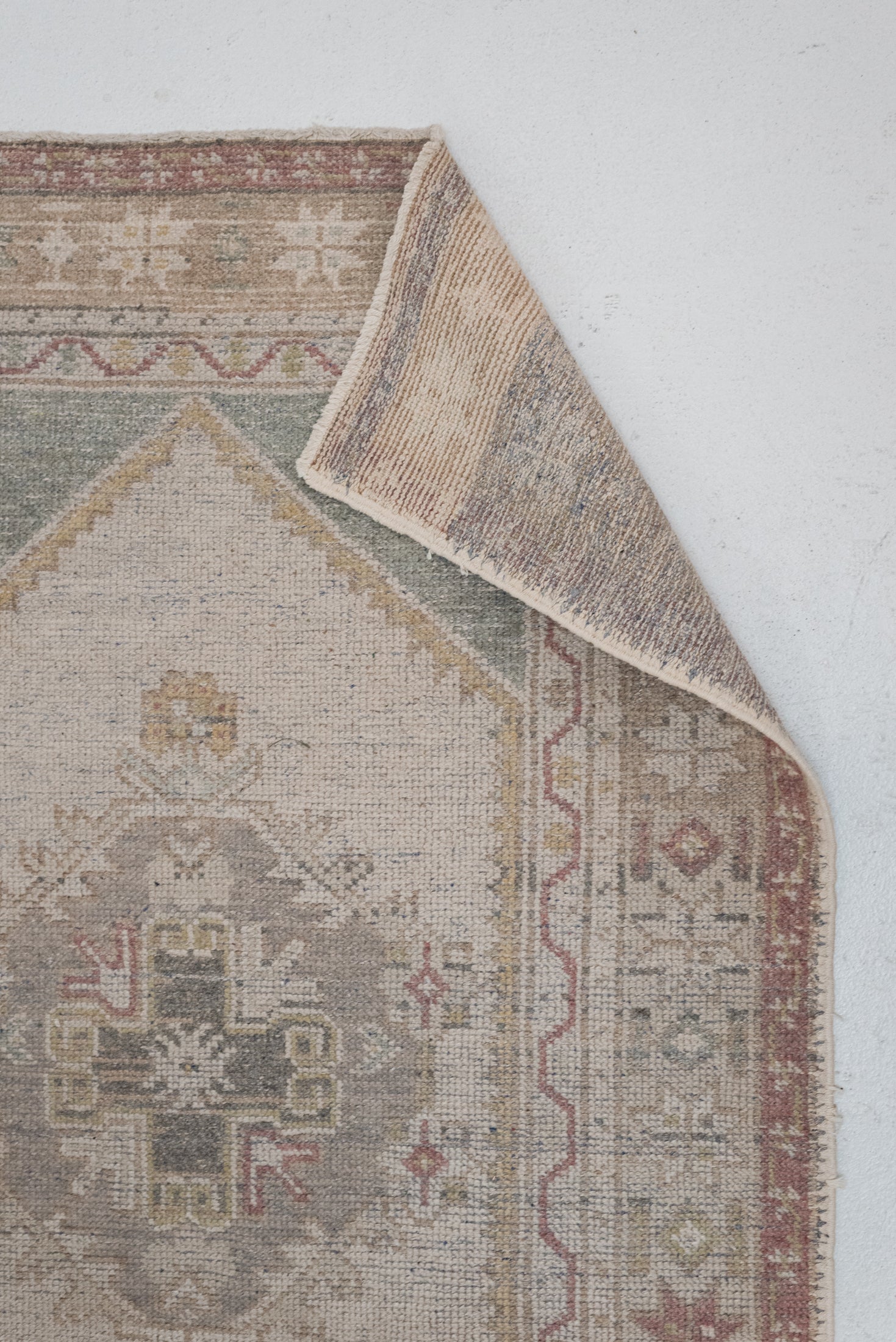 3&#39;2 x 9&#39;9 | Vintage Oushak Runner | CE-R-3341