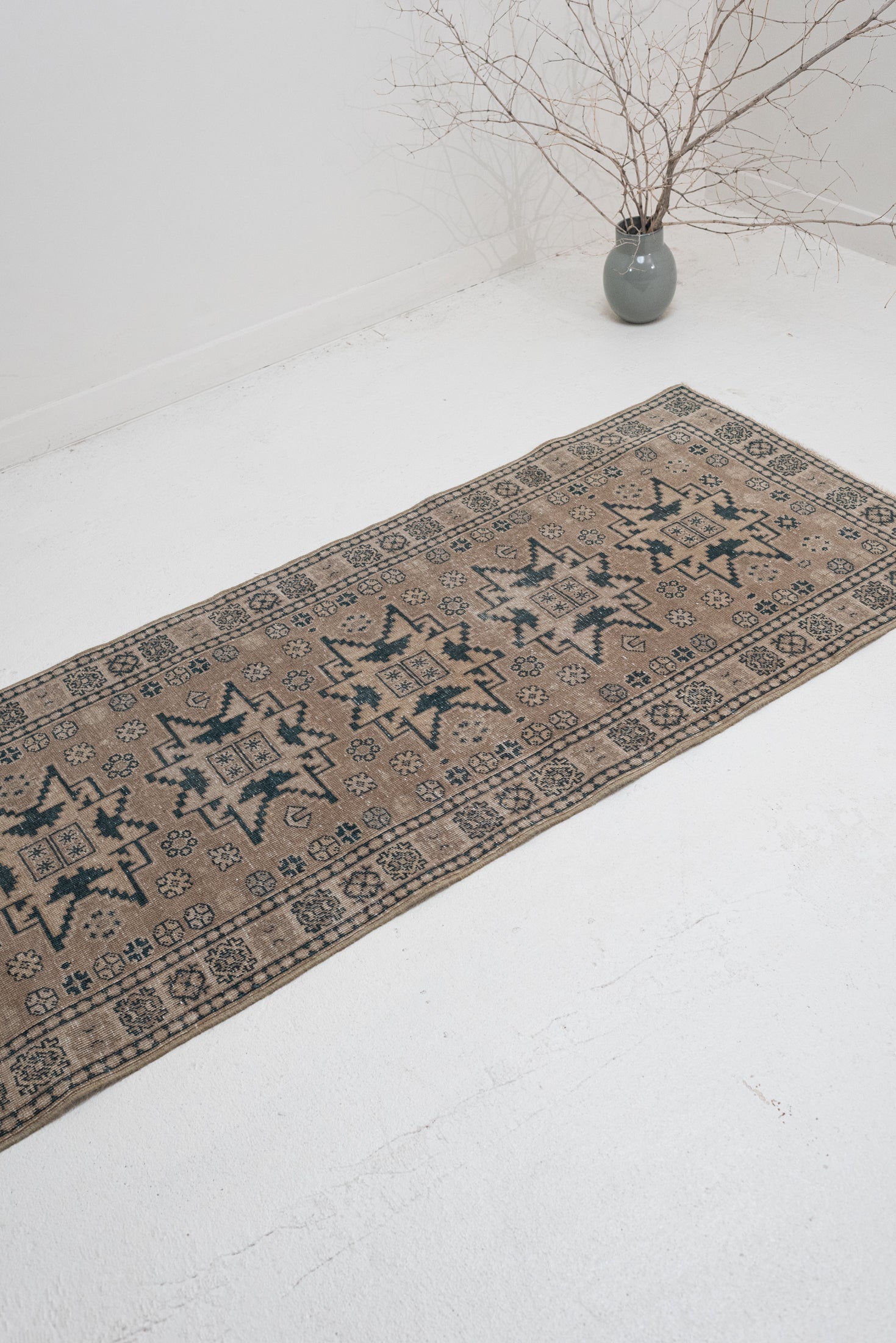 2&#39;7 x 11&#39;0 | Vintage Shirvan Runner | CE-R-3343