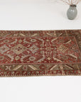 2'9 x 10'11 | Rare Antique Heriz Runner | Designers CE-R-2795