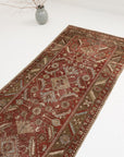 2'9 x 10'11 | Rare Antique Heriz Runner | Designers CE-R-2795