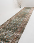 3'3 x 15'10 | Classic Distressed  Malayer Runner | R-2783