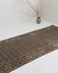 HOLD BW | 3'6 x 12'8 | Dark Blue Antique Malayer Runner | Designers R-2782