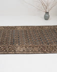 HOLD BW | 3'6 x 12'8 | Dark Blue Antique Malayer Runner | Designers R-2782