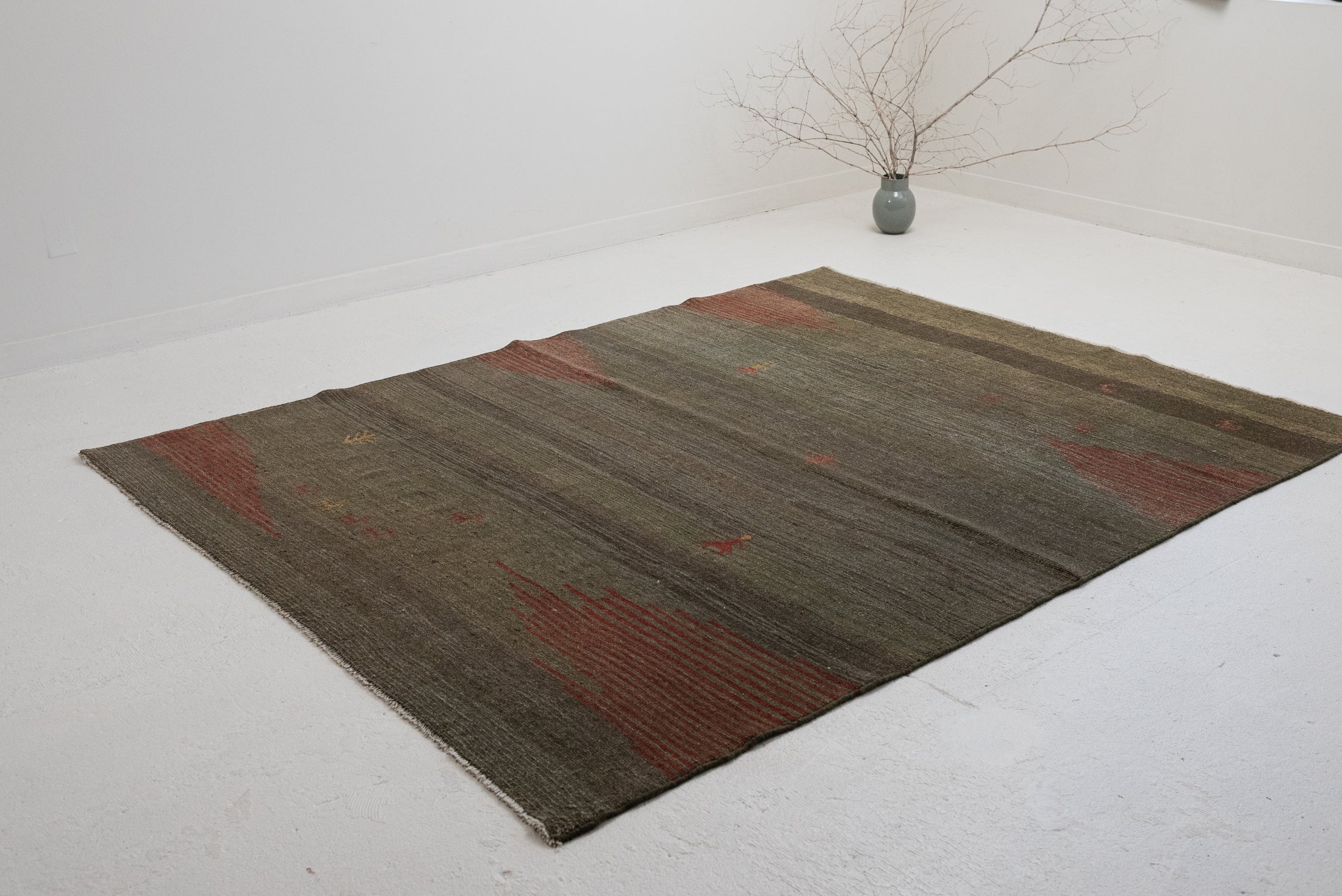 6&#39;4 x 8&#39;2 | Gabbeh Rug | R-3741