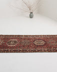 2'7 x 16'1 | Long Muted Red Runner | Designers R-2821