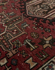 2'7 x 16'1 | Long Muted Red Runner | Designers R-2821