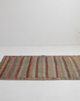 3'9 x 6'4 | Colorful Striped Gabbeh Rug |  G-3742
