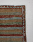 3'9 x 6'4 | Colorful Striped Gabbeh Rug |  G-3742