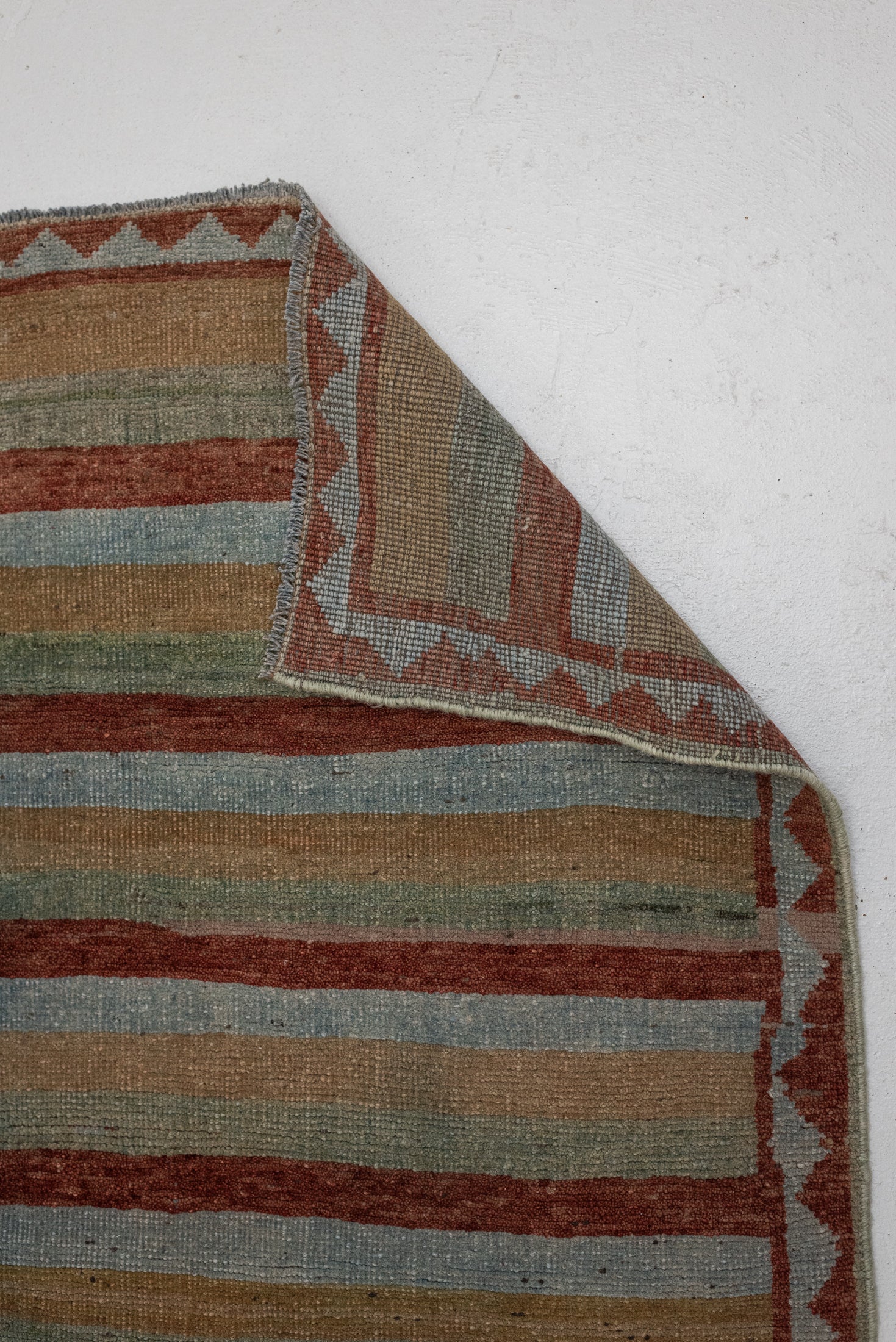 3&#39;9 x 6&#39;4 | Colorful Striped Gabbeh Rug |  G-3742